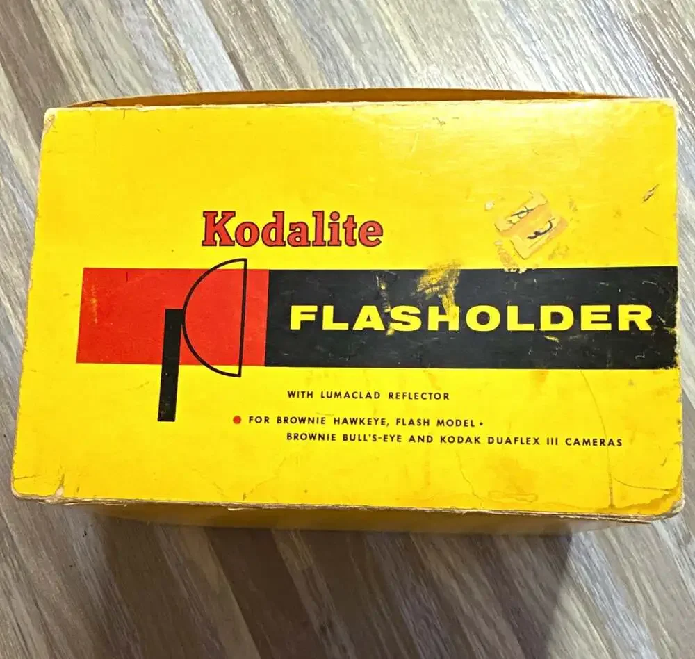 Vintage Kodak Kodalite Flasholder 710 Camera Flash Gun Reflector Photography